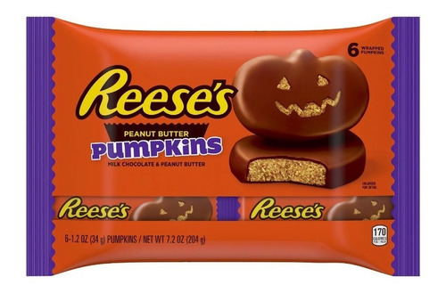 Reese's Pumpkins Edicion Halloween 204g Americanos