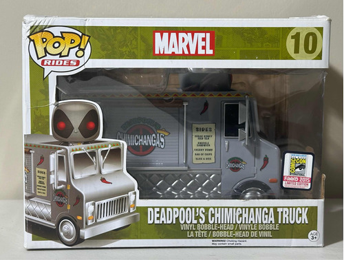 Funko Pop Deadpools Chimichanga Truck Marvel