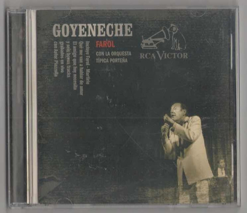 Roberto Goyeneche. Farol. Cd Original Usado. Qqa.