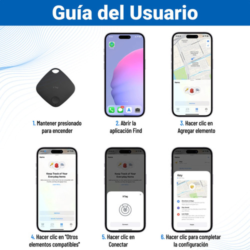 Tag Rastreador Localizador De Llaves Smart Tag Bluetooth