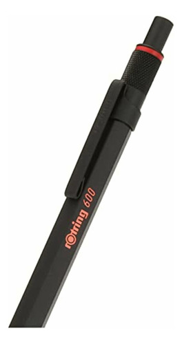 Rotring 600 Bolígrafo De Punta Media, Tinta Negra, Barril