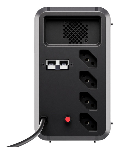 Nobreak Attiv 600va Seg Bi+ Com Cabo P/ Bateria Externa