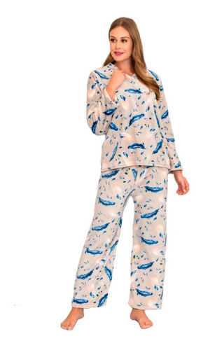 Pijama Para Dama Super Suave Montreal Calida Y Comoda