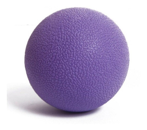 Bola De Massagem Para Liberação Miofascial Lacrosse Pro 65mm Cor Roxo