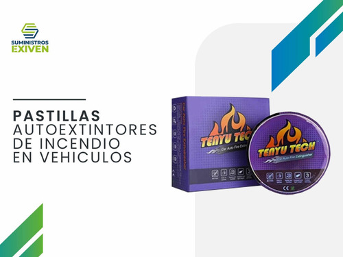 Pastilla Extintora De Incendio Lcb Para Carros