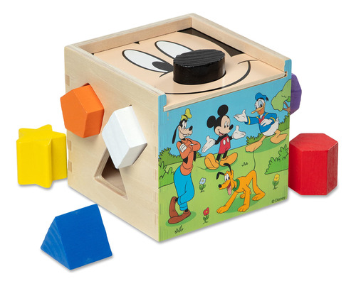 Melissa & Doug Mickey Mouse & Friends - Cubo Clasifi.