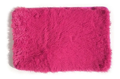 Alfombra Nordica Sintetica Habitacion Cama Pie Rosa Chicle Diseño De La Tela Textura