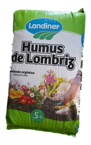 Humus De Lombriz  X 5 L  Lo Mejor P/ Tus Plantas 