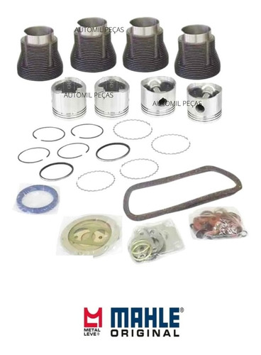 Kit Motor Kombi 1600 Injeção Original Mahle