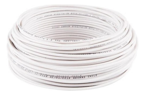 Cable Alambre Nya 2,5mm 1kv Blanco 100 Metros