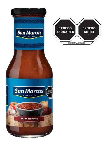 Salsa Casera San Marcos Chipotle 500 G