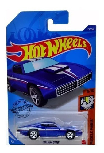 Genial Carro Custom Otto Hot Wheels Coleccion Muscle Mania