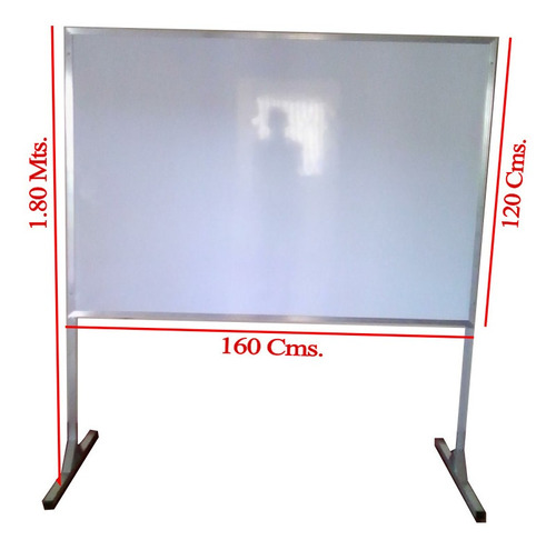 Pizarra Acrilica  Movil 160 X 120 Cms. (encargo).