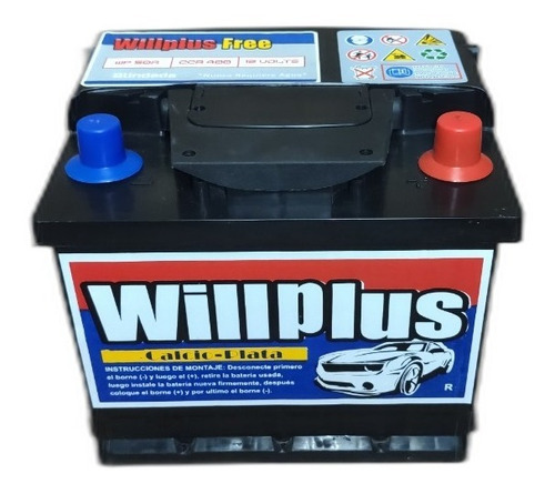 Bateria Willplus Wp 50 A Ford Fiesta/ka/ecosport 1.6 En Glew