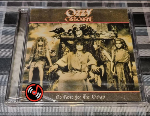 Ozzy Osbourne - No Reset For The Wicked - Cd Europeo Sellado