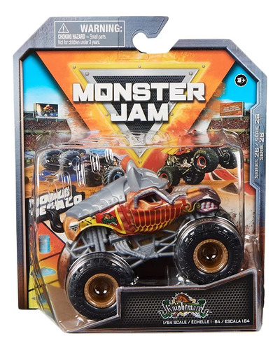 Autos Monster Jam True Metal 1:64 Modelo Knightmare Original