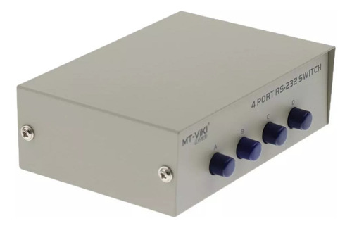 Manual De 4 Puertos Db9 Pin Serial Rs232 Switch Box For