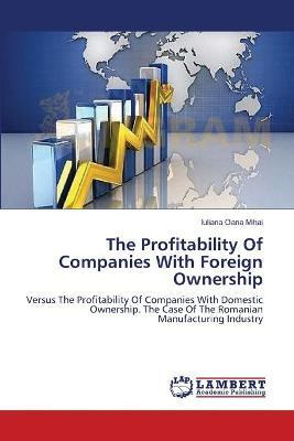 Libro The Profitability Of Companies With Foreign Ownersh...