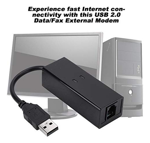 Módem Externo De Voz, Fax Y Datos Dial-up Usb 56k