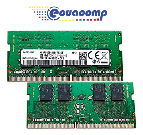 Memoria Ram Samsung Ddr4 8gb Pc4-17000 2133mhz Sodimm Laptop