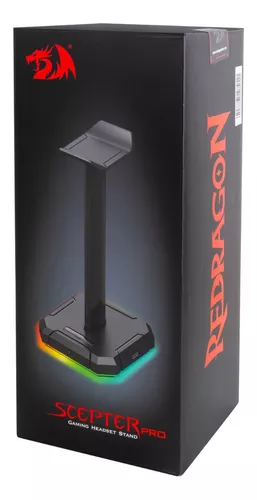 SOPORTE PARA AUDIFONOS REDRAGON SCEPTER PRO HA300 - La Serena - Game Center  Pro