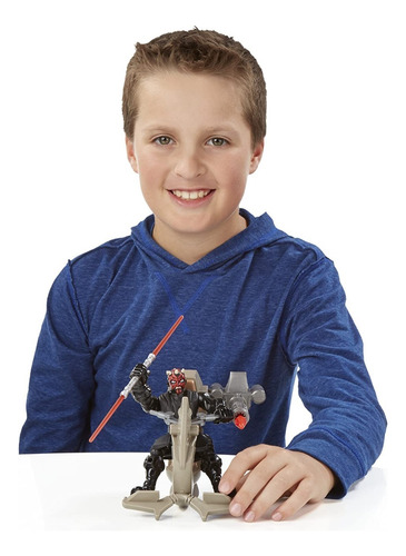 Boneco de ação Darth Maul da Hasbro Hero Mashers