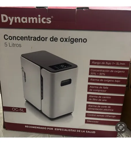Concentrador De Oxígeno 5l