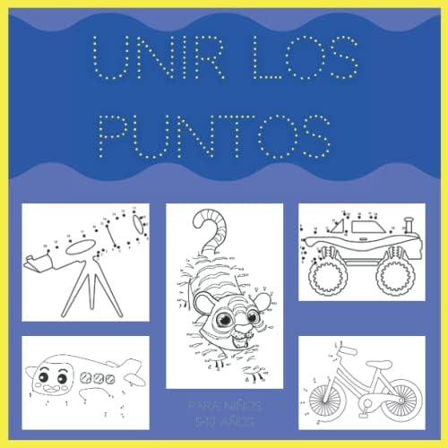 Libro: Unir Los Puntos Para Niños 5-10 Años: Libro De Activi