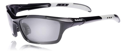 Hulislem S1 Sport Gafas De Sol Polarizadas (negro Mate-humo)