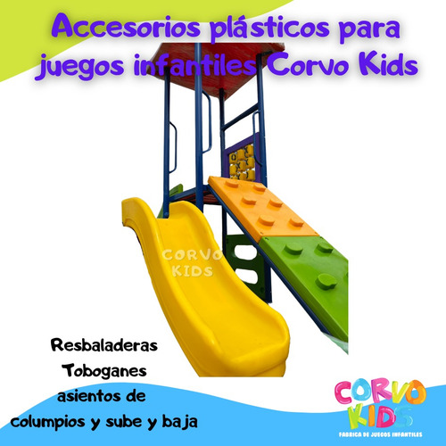 Accesorios Plasticos Para Juegos Infantiles Toboganes