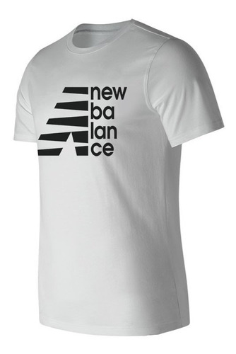 Remera Manga Corta New Balance Nb Split Tee Caballero