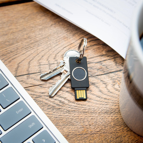 Imagen 4 de 8 de Yubikey Bio Lector Huella Digital Llave Seguridad Fido2 U2f