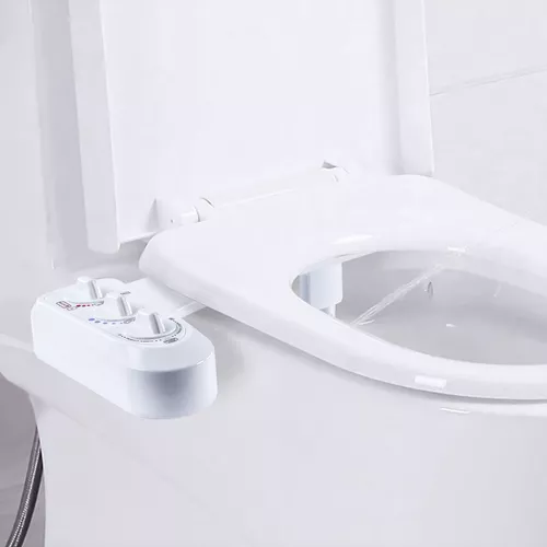 Compre Asiento De Inodoro Bidet Agua Caliente Y Fría Doble Boquillas Para  Limpieza Trasera Y De Mujer y Asiento De Inodoro de China por 20 USD