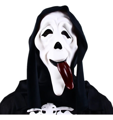 Máscara De Terror Halloween Ghostface Scream Killer Cosplayz