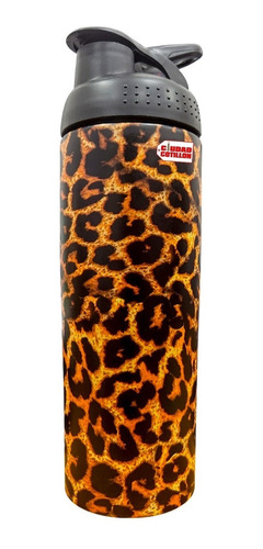 Termo Animal Print Leopardo 1 Lt Pico Vertedor - Cc