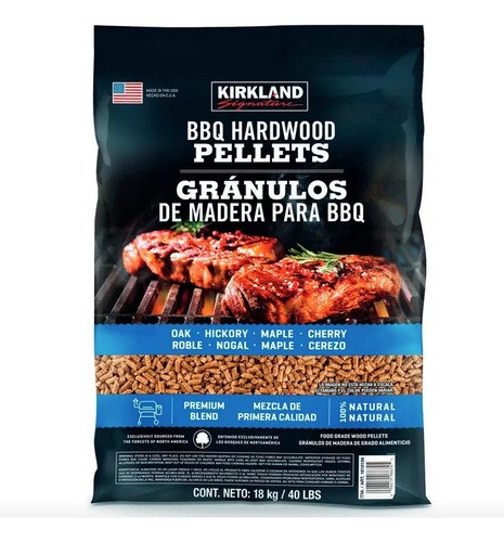 Bolsa De Pallets Para Bbq Kirkland 18kg