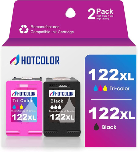 Cartuchos Alternativos Hp 122xl P/hp Deskjet 1000 2050 3050 