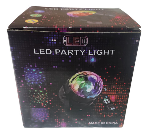 Kit X2 Foco Lámpara Led Luces Sicodelicas - 7 Modos