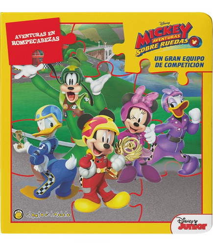 Mickey Un Equipo De Competicion - Aventuras En Rompecabezas