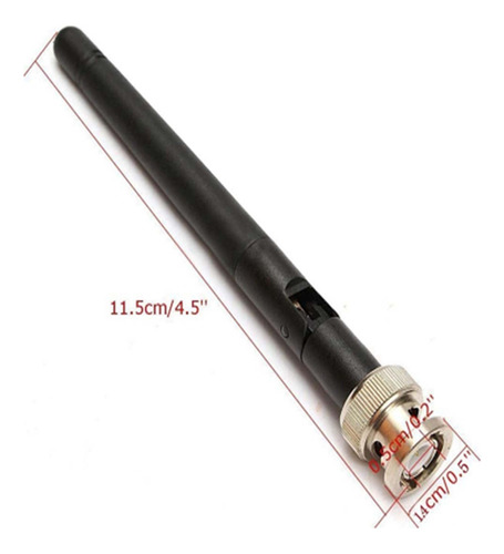 Antena Para Sennheiser Ew100 Ew300 Con Conector Bnc