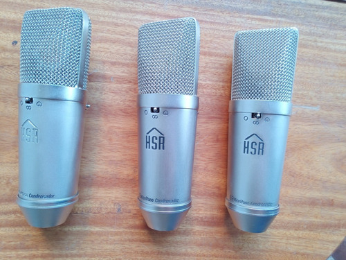 Microfono Condensador Hsr No Rode Shure Akg Neumann