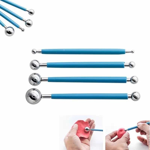 Imagen 5 de 7 de Kit X36 Herramientas Alfareria Para Arcilla Ceramica Estecas