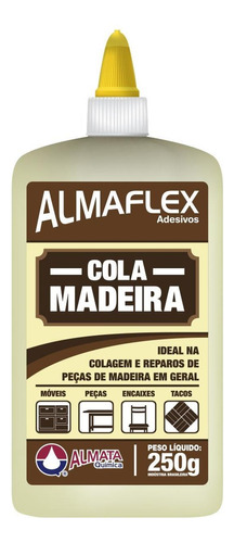Cola Madeira Almaflex 250g   1752  1752 - Kit C/12