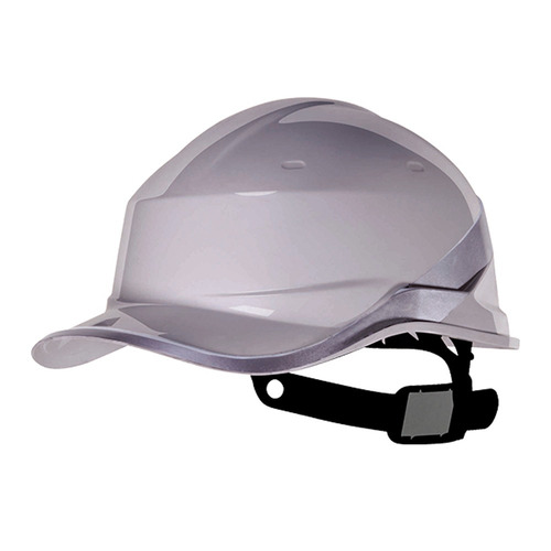 Imagem 1 de 1 de Capacete Com Aba Frontal Cinza - Baseball Diamond V D. Plus