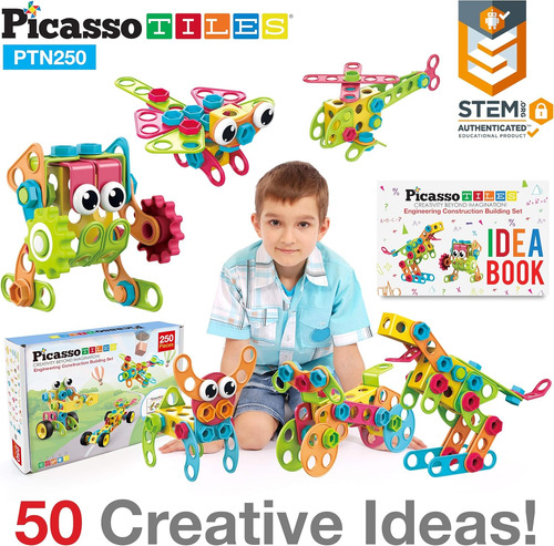 Juego De Construccion De Aprendizaje Picassotiles Stem X250