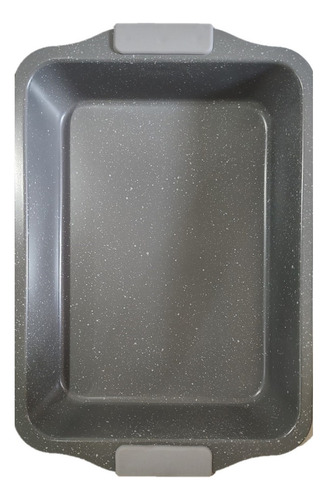 Asadera Para Horno 39.5 X 26 X 5.5 Cm Con Asas De Silicona