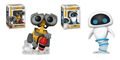 Funko Pop Paquete Wall-e #1115 + Eve #1116