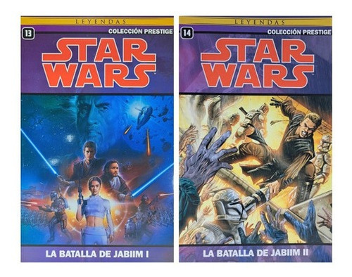 Lote X 2 Libros Star Wars - Comic - Vol 13 Y 14 Col Prestige