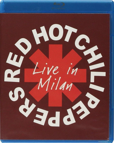 Red Hot Chili Peppers Live In Milan Concierto Blu-ray
