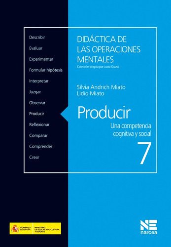 Producir, De Silvia Andrich Miato Y Lidio Miato. Editorial Narcea, Tapa Blanda, Edición 1 En Español, 2013